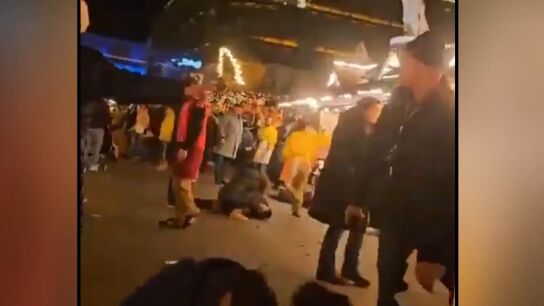 Imagen posterior al atropello m&uacute;ltiple en un mercadillo navide&ntilde;o al este de Alemania