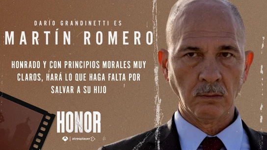 Darío Grandinetti interpreta al reputado Juez Martín Romero en Honor Darío Grandinetti interpreta al reputado Juez Martín Romero en Honor