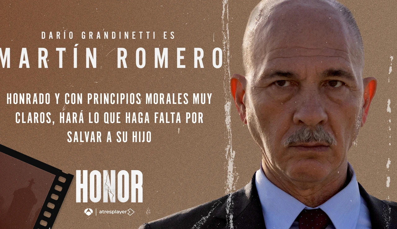 Darío Grandinetti interpreta al reputado Juez Martín Romero en Honor