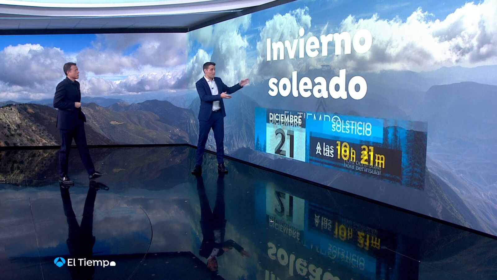 César Gonzalo anuncia que las navidades arrancan con sol y mucho frío, con excepciones: 
