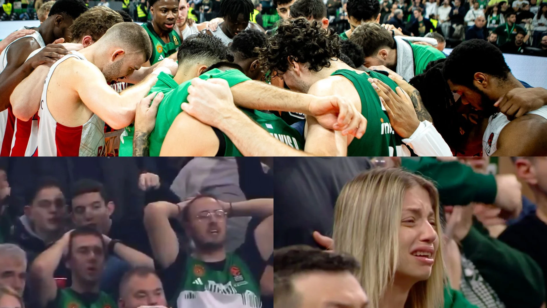 La reacción de jugadores y aficionados a la lesión de Lessort La reacción de jugadores y aficionados a la lesión de Lessort