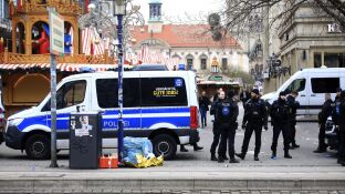 Polic&iacute;a de Alemania en Magdeburgo