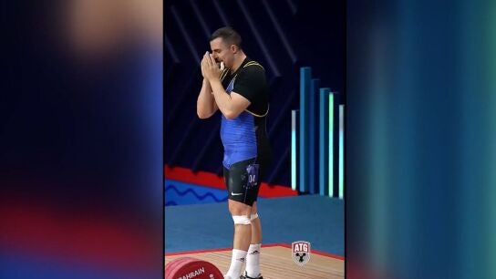 Marcos Ruiz tras proclamarse campe&oacute;n del mundo