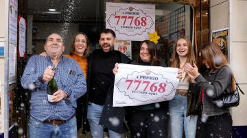 Paiporta celebra el cuarto premio de la Lotería de Navidad 2024