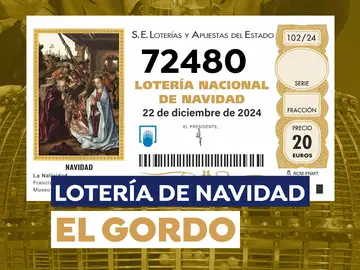 72.480: el Gordo del Sorteo de la Lotería de Navidad 72.480: el Gordo del Sorteo de la Lotería de Navidad