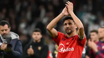 Jesús Navas se despidió del fútbol en el Bernabéu Jesús Navas se despidió del fútbol en el Bernabéu