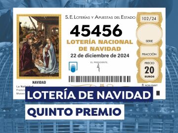 Cuarto quinto premio de la Lotería de Navidad 2024