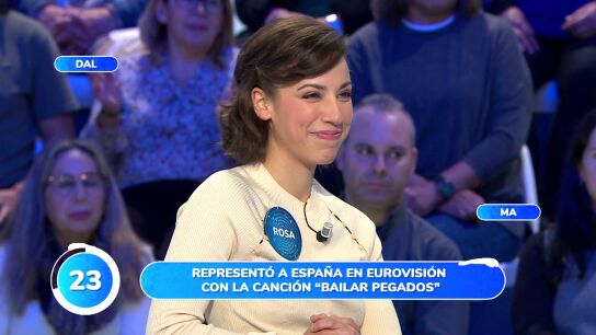 &iexcl;Una experta en Sergios! Rosa coge carrerilla y se marca un pleno en Palabras Cruzadas