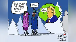 La llegada de la Navidad tras el sorteo de Lotería, en la viñeta gráfica La llegada de la Navidad tras el sorteo de Lotería, en la viñeta gráfica