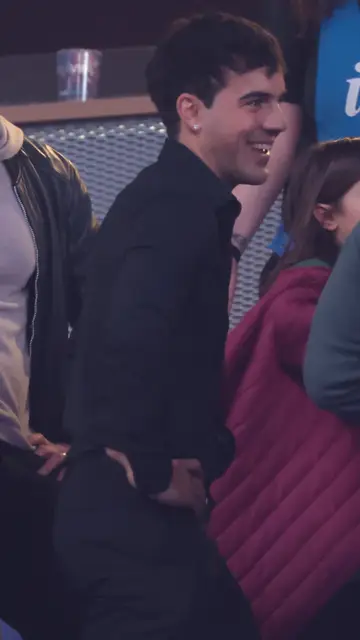 Óscar Casas en el concierto de Ana Mena Óscar Casas en el concierto de Ana Mena