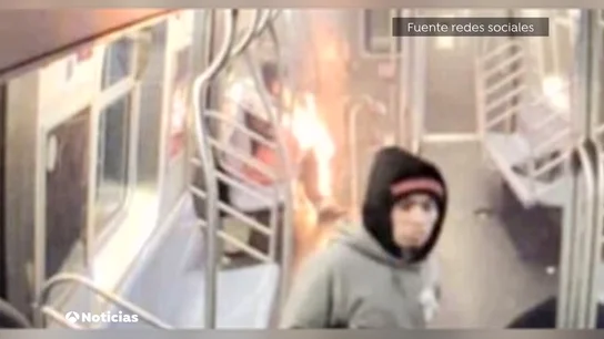 Mujer quemada metro Nueva York Mujer quemada metro Nueva York