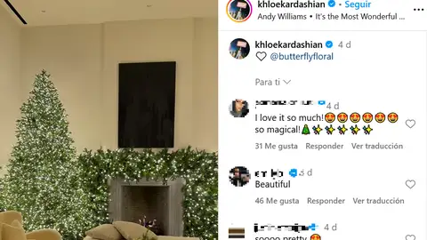 Árbol de Navidad de Khloé Kardashian Árbol de Navidad de Khloé Kardashian