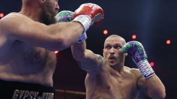 Usyk, en la revancha contra Tyson Fury