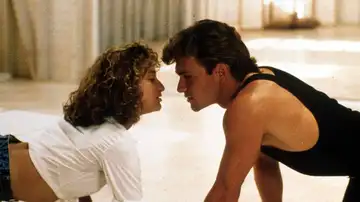 Jennifer Grey y Patrick Swayze como Babe Houseman y Johnny Castle en Dirty Dancing Jennifer Grey y Patrick Swayze como Babe Houseman y Johnny Castle en Dirty Dancing