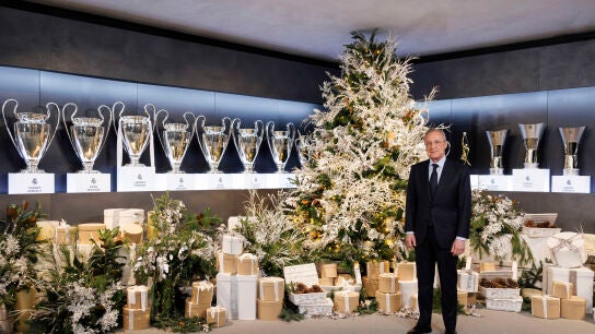 Florentino P&eacute;rez, presidente del Real Madrid