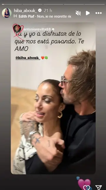 La publicación de Hiba Abouk y Antonio Revilla La publicación de Hiba Abouk y Antonio Revilla