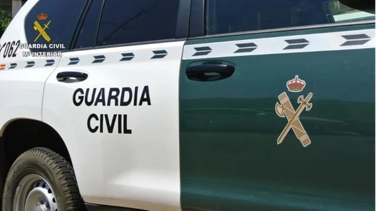 Imagen de archivo de un coche de la Guardia Civil Imagen de archivo de un coche de la Guardia Civil