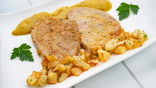 Redondo marinera con salsa de mostaza, de Arguiñano: "Otro plato rápido y bueno" Redondo marinera con salsa de mostaza, de Arguiñano: "Otro plato rápido y bueno"