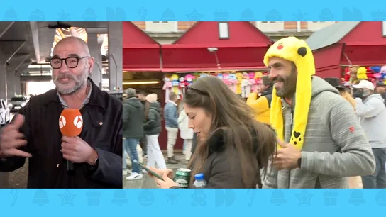Raúl García en Espejo Público. Raúl García en Espejo Público.