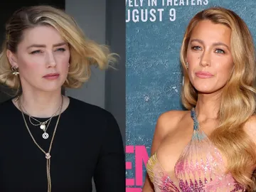 Amber Heard y Blake Lively Amber Heard y Blake Lively
