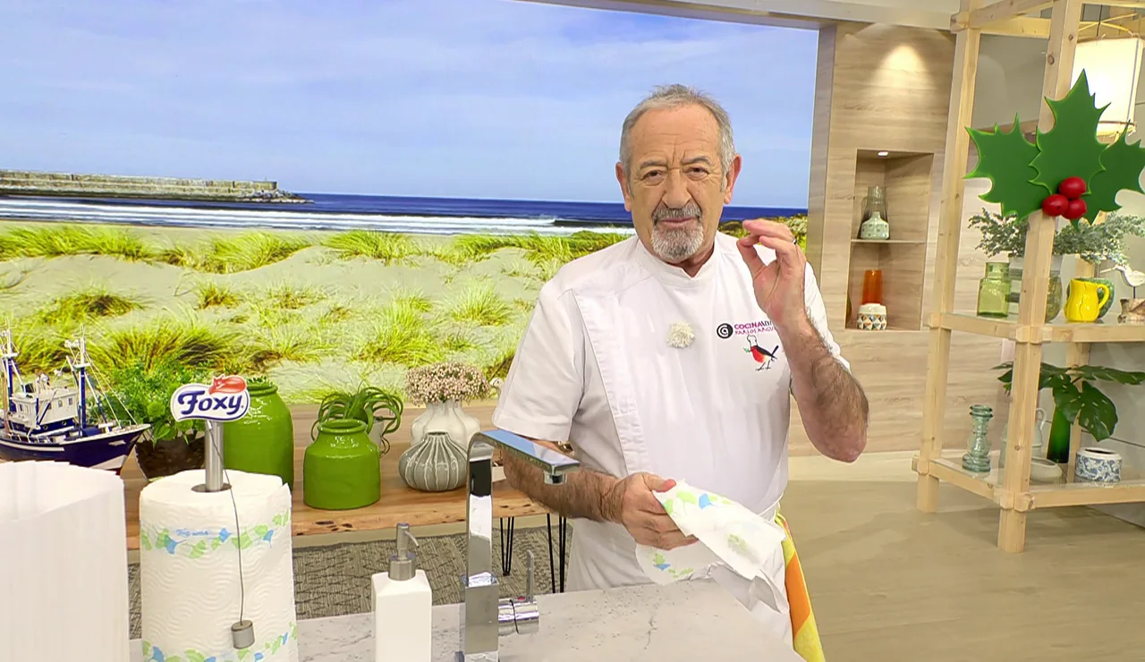 Karlos Arguiñano: "Si alguno se ha despistado, aquí tienes dos recetas sencillas y llamativas para esta noche"