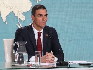 El presidente del Gobierno, Pedro Sánchez