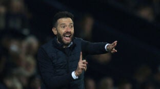 Carlos Corber&aacute;n, en un partido con el West Bromwich Albion FC