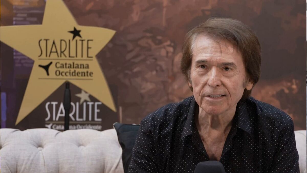 Raphael cancela su concierto en Zamora por una laringitis: "Su mujer  confirma que no es Covid"