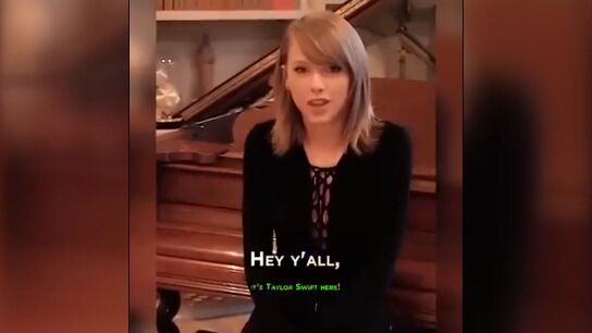 Taylor Swift creada a trav&eacute;s de IA 