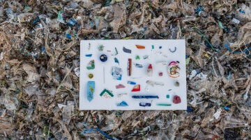 Basura en el Pacífico