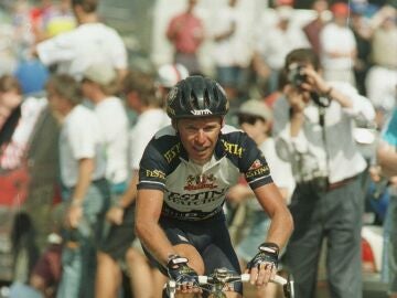 Pascal Hervé, en el Tour Dupont de 1996