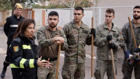 - La ministra de Defensa, Margarita Robles, visita este jueves la localidad de Picanya, Valencia - La ministra de Defensa, Margarita Robles, visita este jueves la localidad de Picanya, Valencia