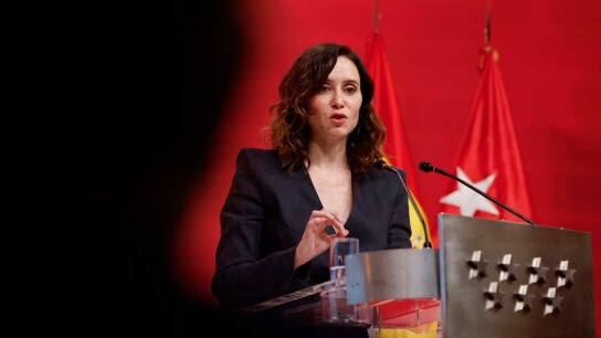 La presidenta de la Comunidad de Madrid, Isabel D&iacute;az Ayuso