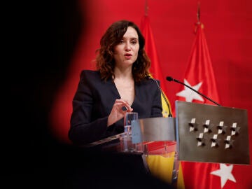 La presidenta de la Comunidad de Madrid, Isabel Díaz Ayuso