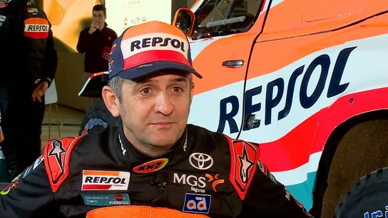 Isidre Esteve, piloto del Dakar 2025 Isidre Esteve, piloto del Dakar 2025