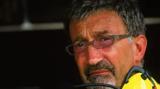 Eddie Jordan, en una imagen de archivo en 2003 Eddie Jordan, en una imagen de archivo en 2003