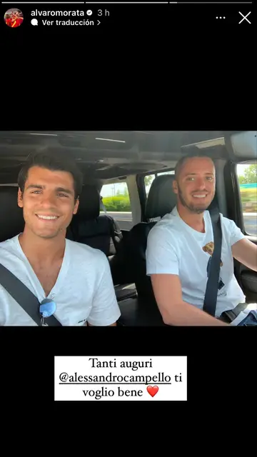 Historia de @alvaromorata Historia de @alvaromorata
