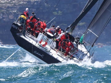 El Celestial durante la salida de la Sydney Hobart Yacht Race 2024