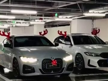 Adornar tu coche estas Navidades podría salirte caro 