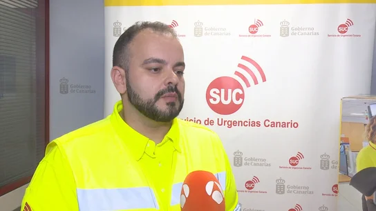 Aarón Plasencia es responsable del Servicio de Urgencias Canario (SUC) Aarón Plasencia es responsable del Servicio de Urgencias Canario (SUC)