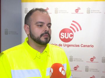 Aarón Plasencia es responsable del Servicio de Urgencias Canario (SUC)