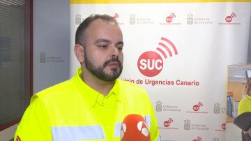 Aarón Plasencia es responsable del Servicio de Urgencias Canario (SUC)