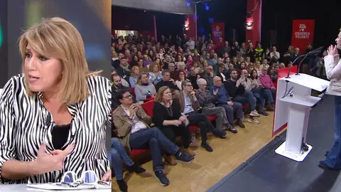 Susana Díaz en Espejo Público. Susana Díaz en Espejo Público.