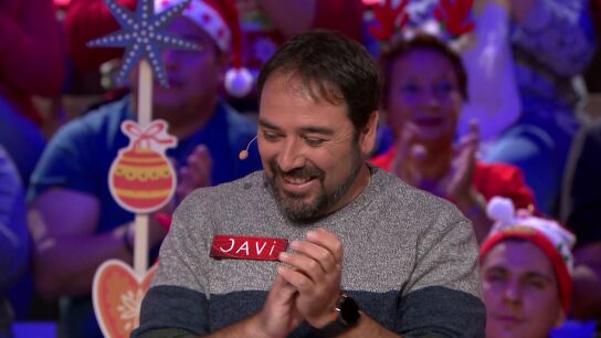 &iexcl;Pedazo de panel ha hecho Javi! Cuatro gajos, un dineral y el premio de La ruleta