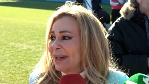 Ana Obregón emocionada Ana Obregón emocionada