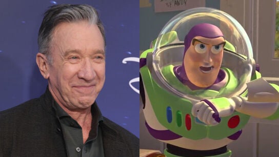 Tim Allen y Buzz Lightyear