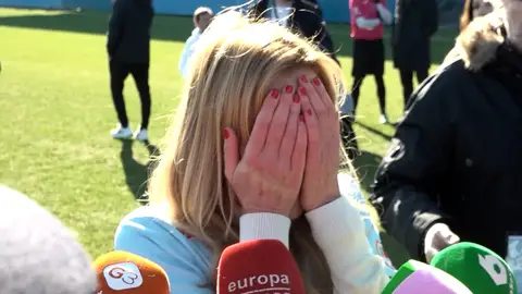 Ana Obregón, emocionada Ana Obregón, emocionada