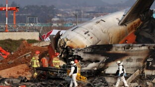 Accidente de avi&oacute;n en Corea del Sur