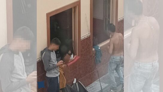 Imagen de uno de los narcopisos del barrio de Arenales, Las Palmas de Gran Canaria.