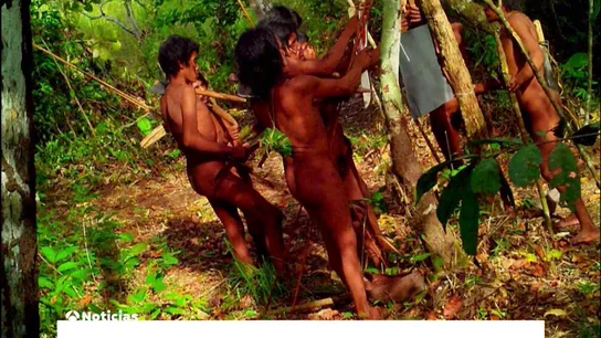 Estas son las imágenes inéditas que muestran a una tribu amazónica sin contacto exterior Estas son las imágenes inéditas que muestran a una tribu amazónica sin contacto exterior